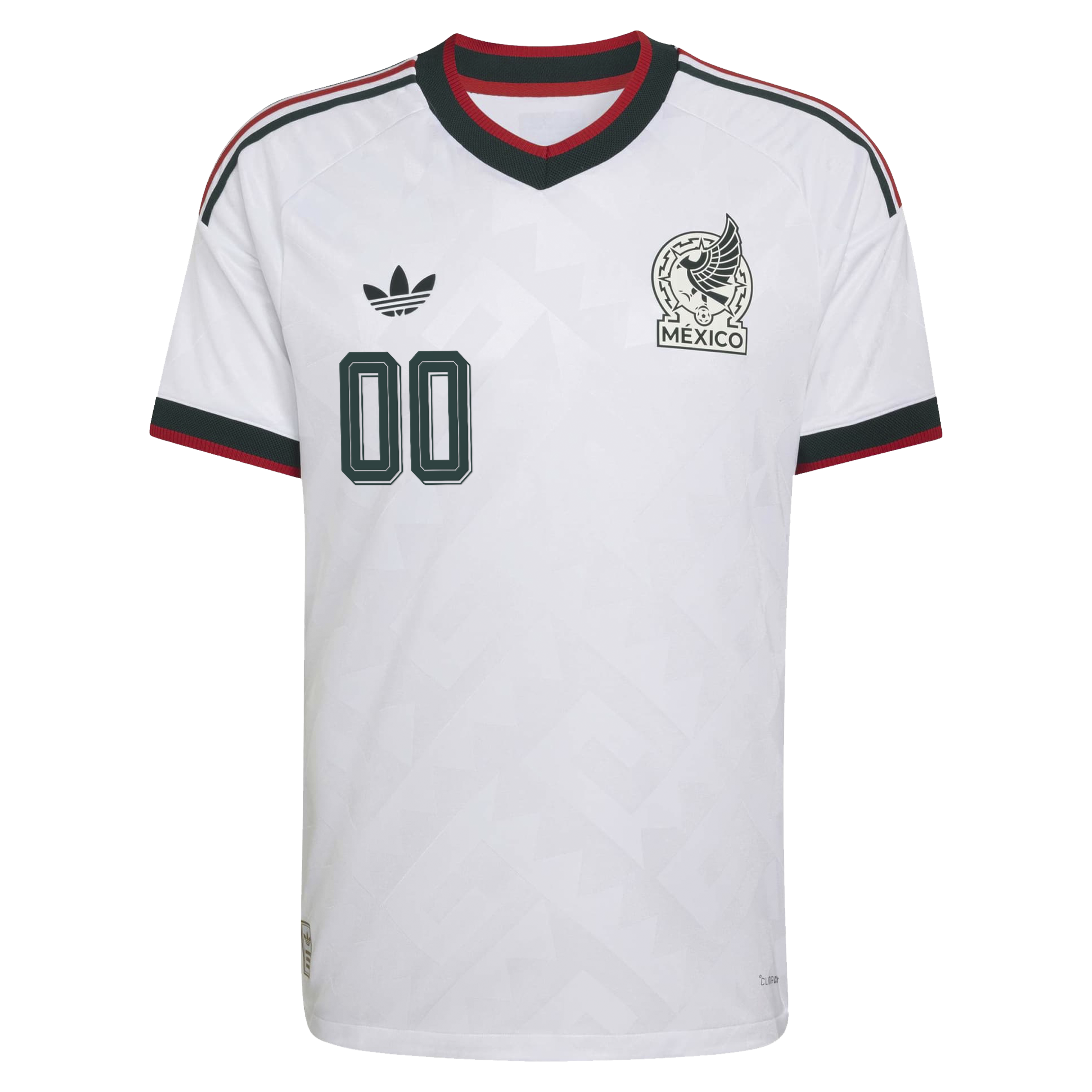 [SJH] Mexico National Team 2026 Away On-Field Authentic Custom Jersey - White