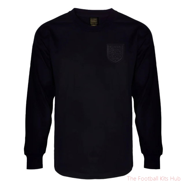 England 1966 LS World Cup Final Black Out No 6 Shirt