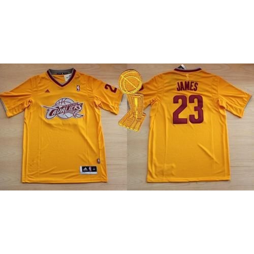 LeBron James23 Jersey Yellow - Fan Favorite