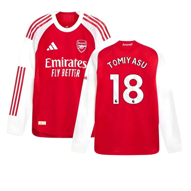 Tomiyasu 18 Arsenal Historic Club Retro Jersey - 2025-2026