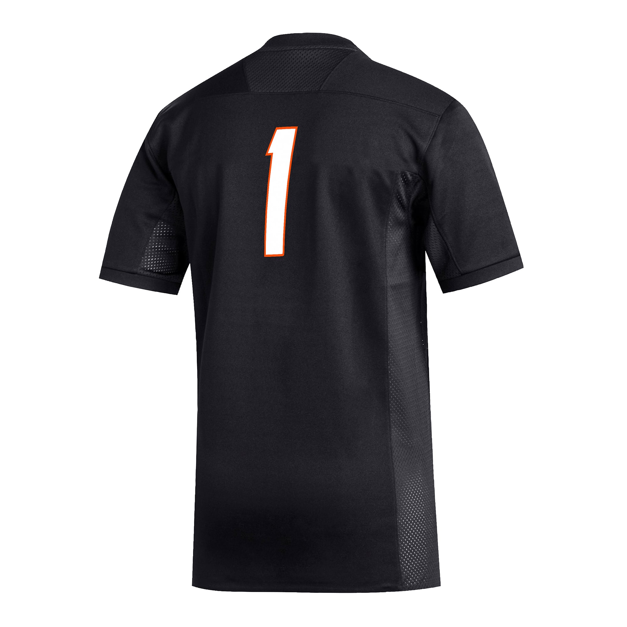 Men's #1 Black Idaho State Bengals Football Jersey