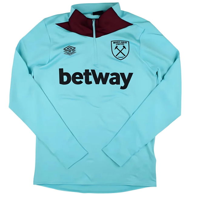 West Ham Mid Layer Top official style Shirt 2024-2025