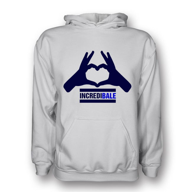 Gareth Bale Incredibale Hoody (white) - - Pro - Wear- Pro- Future