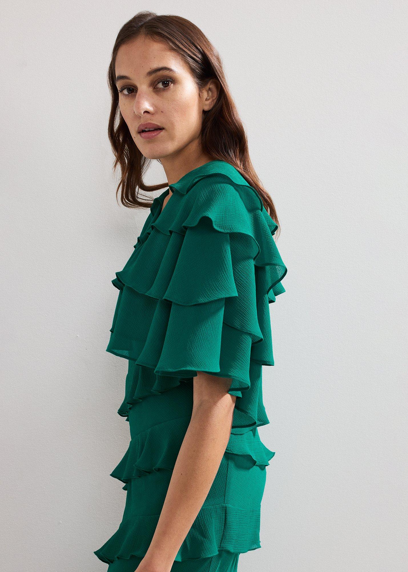 Nicolette Ruffle Cape