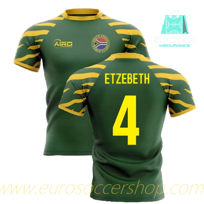 2025/26 Campaign South Africa Home Kit Libero (Etzebeth 4)