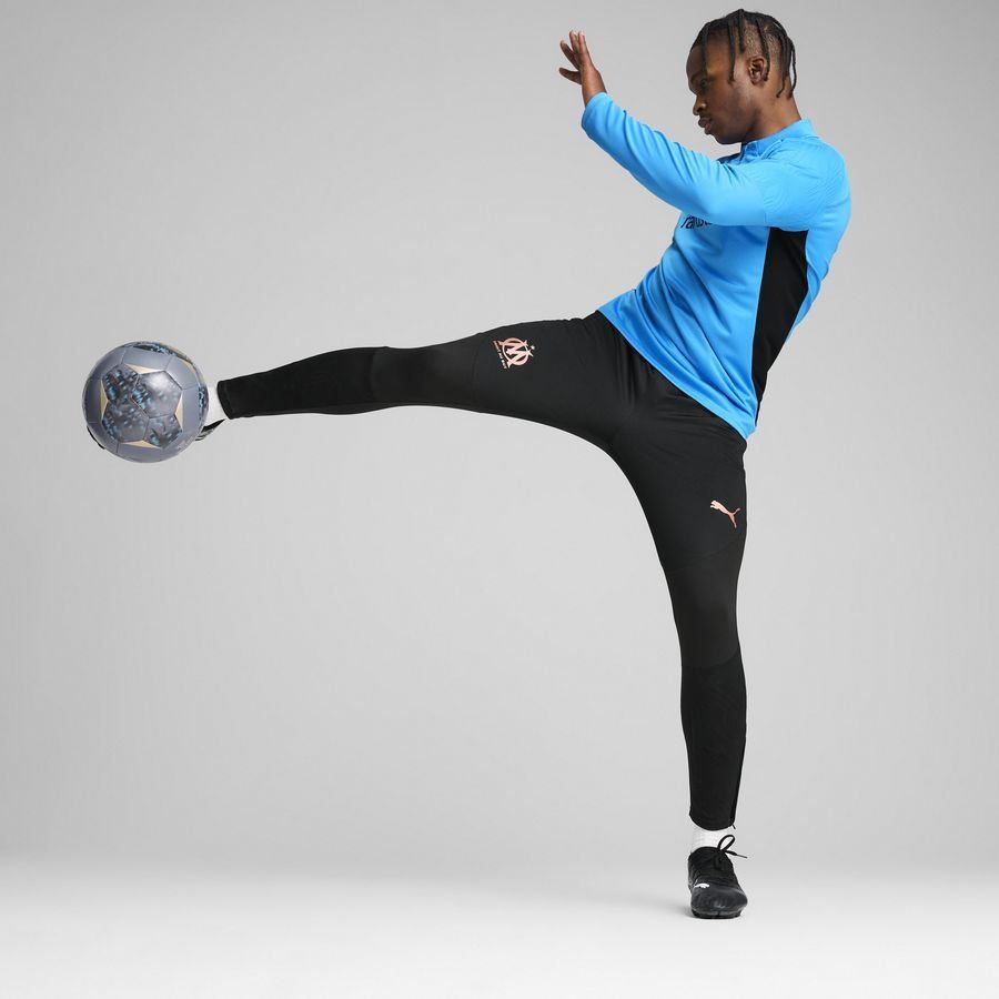 Marseille Training Trousers Puma Jet Black/copper Supporter Version