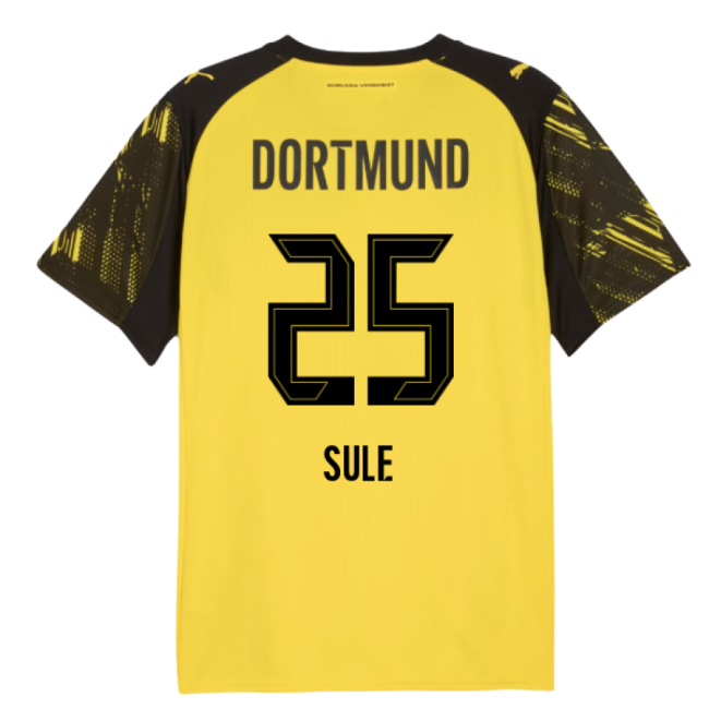 Trending 2025-2026 Borussia Dortmund Home Shirt (Sule 25)