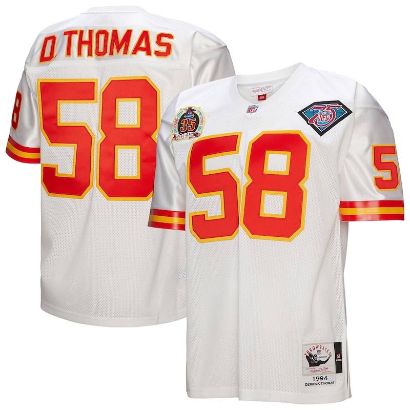 None Derrick Thomas KC Chiefs Energetic Top-Grade Jersey Football Appa