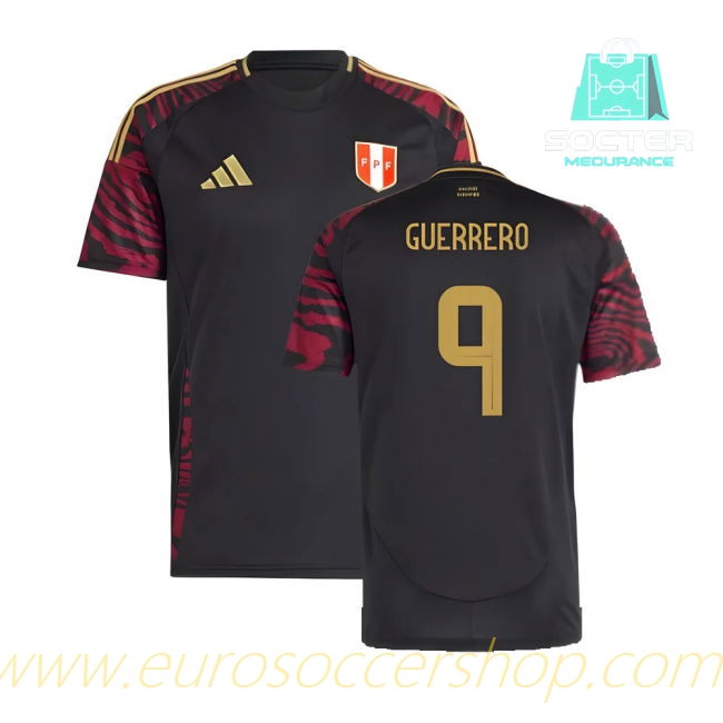 2024-2025 Season Official Peru Away Shirt (Guerrero 9)