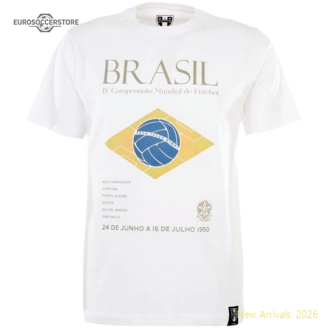 Football Brazil T-shirt - Authentic Lightweight Construction