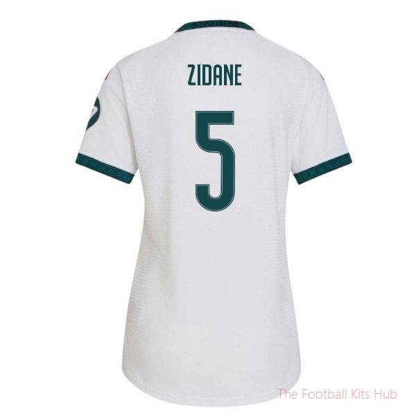 Real Madrid 2026 2027 Authentic Home Shirt (Womens) (Zidane 5)