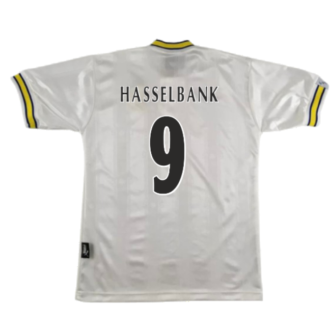 Proud Leeds Home Shirt L Mint Hasselbank #9 Durable Material Updat...