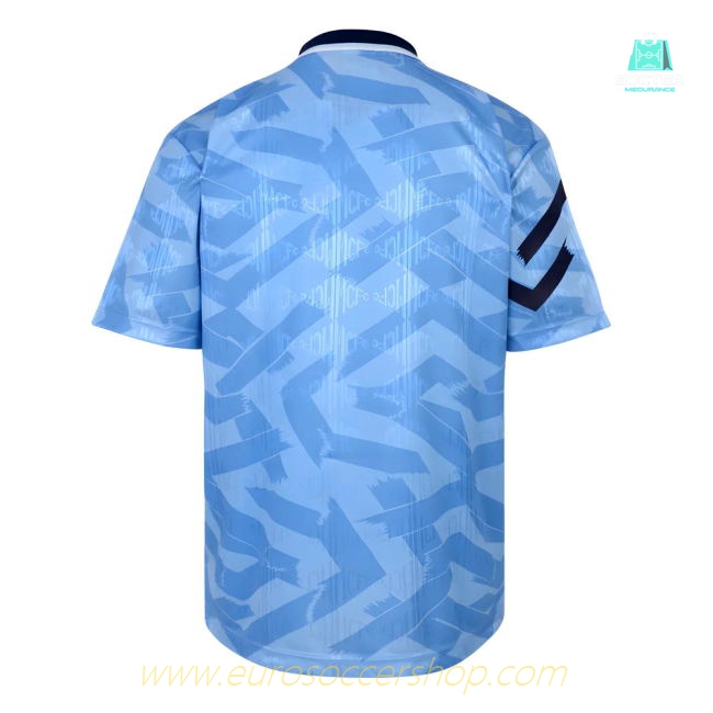 Score Draw Manchester City 1992 Retro Football Shirt