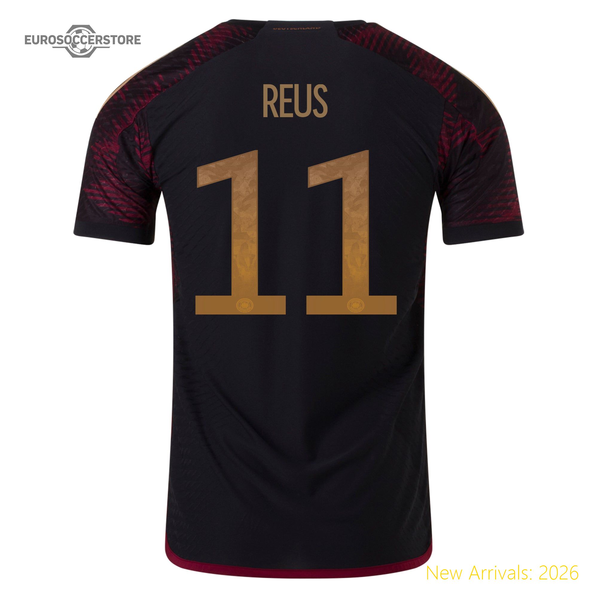 Eye-catching Professional Men Ger Hall Of Famer Away Jersey 2022