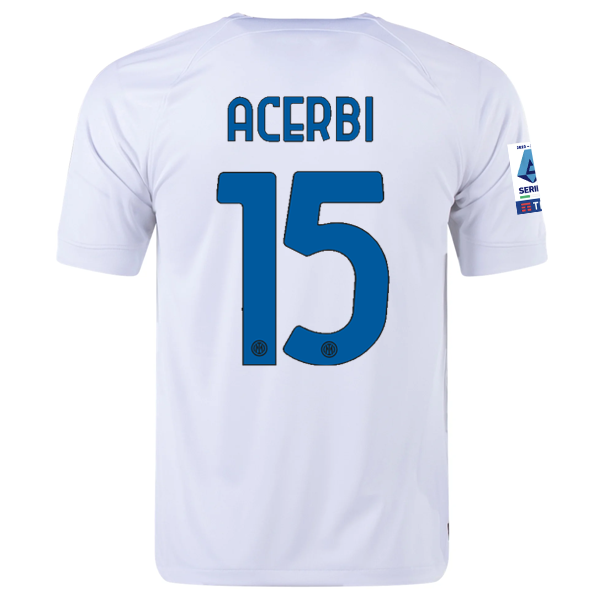 Inter Milan Acerbi 2023-2024 UCL Away Jersey – Authentic Shirt