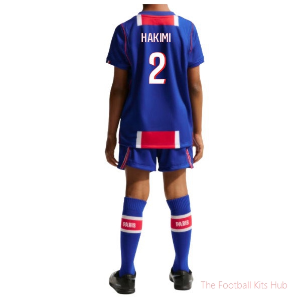Paris Saint-Germain 2026 2027 Home Little Boys Mini Kit (Hakimi 2)