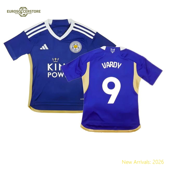 High-quality Kids Football Team Vardy Jersey 2023-2024
