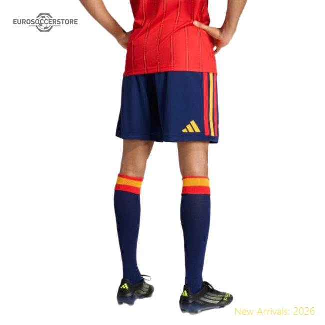2026-2027 Spain Home Shorts (Dark Blue)