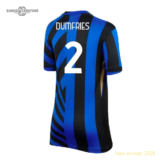 2024-2025 Inter Milan Home Shirt (kids) (dumfries 2) - Great Value