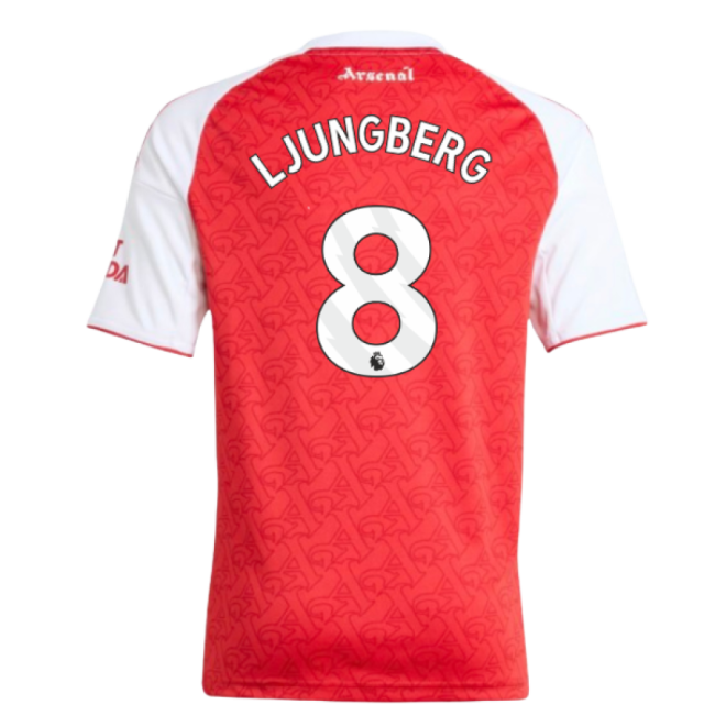 Arsenal 2025-20 Home Football Kit Ljungberg 8 L M S Kids