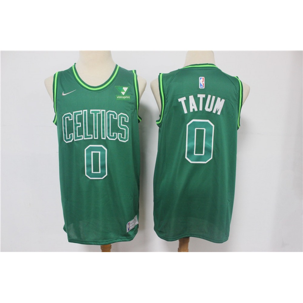 Authentic Jersey Boston Celtics Jayson Tatum0 - Green - NBA Collection