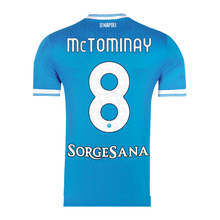 Professional Premium Quality Napoli Home McTOMINAY 8 Shirt 202526