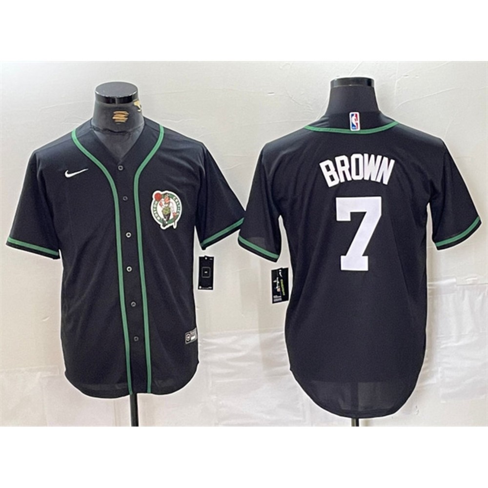 Pro Grade Boston Celtics 7 Jersey Black - Must-Have Jersey