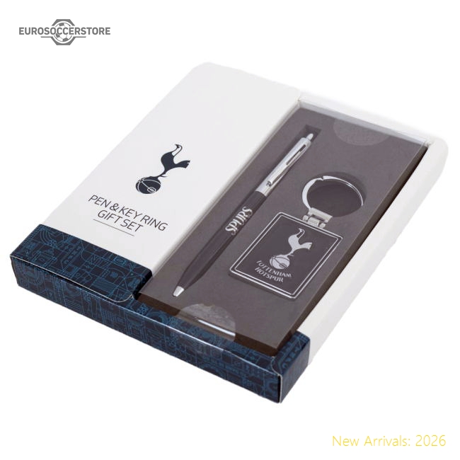 Authentic Tottenham Hotspur Fc Pen & Keyring Set - Premium Quality