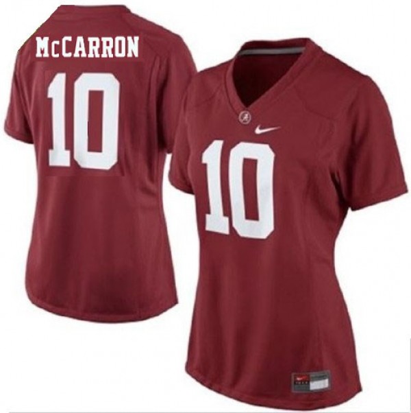 Women Alabama Crimson Tide #10 Player Elite Football Jersey