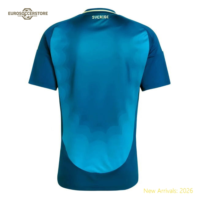 2025-2026 Sweden Away Fan Version Womens Shirt Soccer Wear