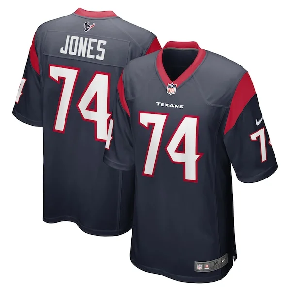 None Josh Jones Game Jersey - Navy | NFL Player Jersey | NFL Football