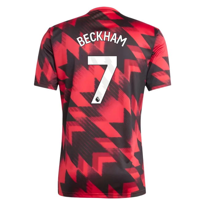 2025-2026 Man Utd Pre-Match Shirt (Red) (Beckham 7)