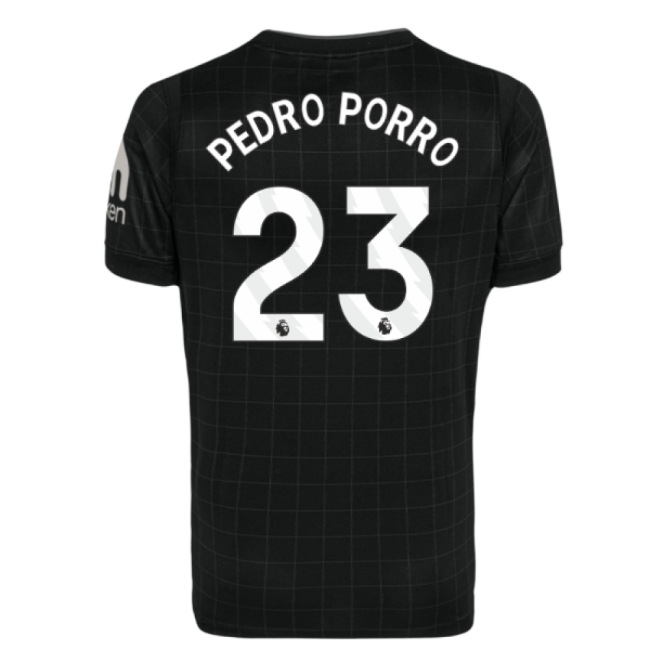 Spurs Certified 2025-2026 Tottenham Away Shirt (Pedro Porro 23)
