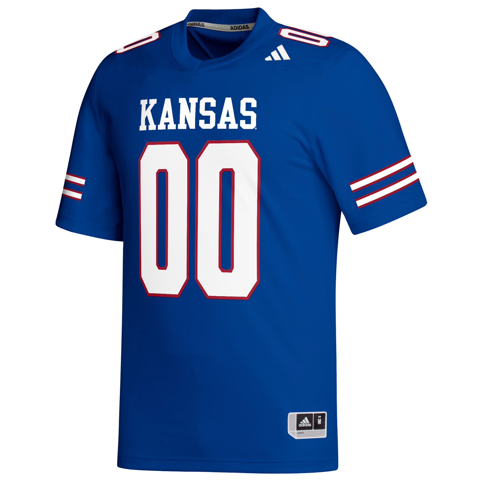 Kansas Jayhawks Replica Custom Football Jersey - Royal