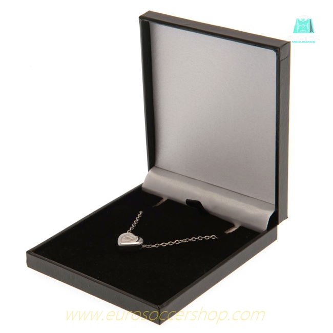 Arsenal FC Stainless Steel Heart Necklace