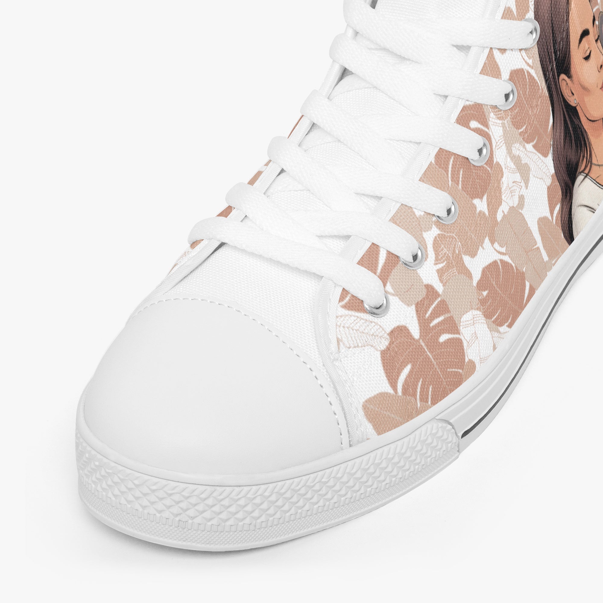 Fontanne - Classic High-Top Canvas Shoes