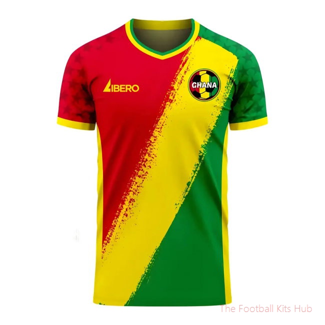 Ghana 2025-2026 Away Concept Football Kit (Libero)