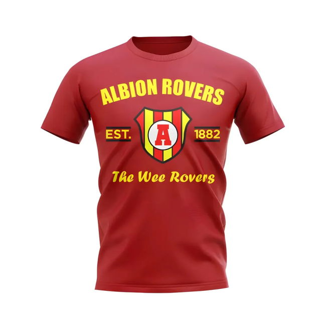Official 2025-2026 Football Club T-shirt Red With Vintage Design -