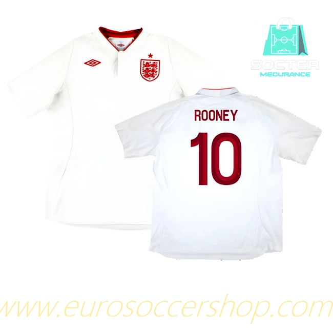 England NT Fan Edition Home Shirt (Rooney 10)