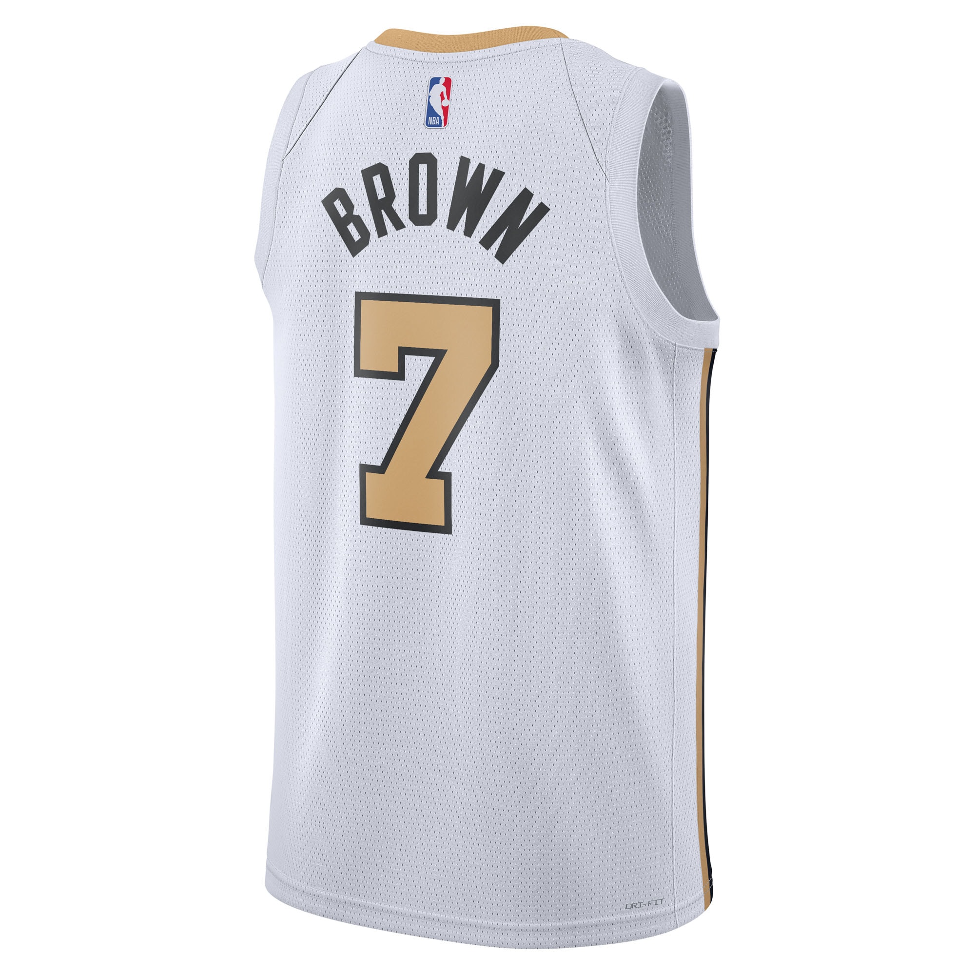 [ESK] Jaylen Brown #7 Boston Celtics Unisex 2025/26 Swingman Jersey - White - City Edition