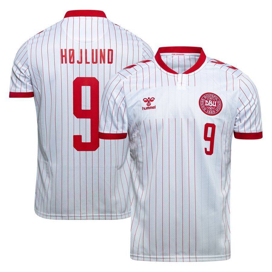Denmark Away Shirt 2026/27 HØJLUND 9