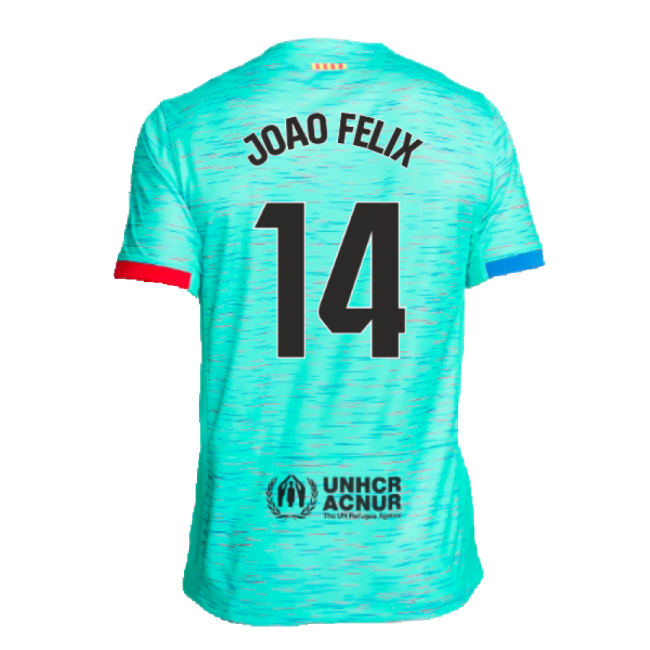 2023-2024 Barca Alternative Jersey (joao Felix 14) - Supporter Edition