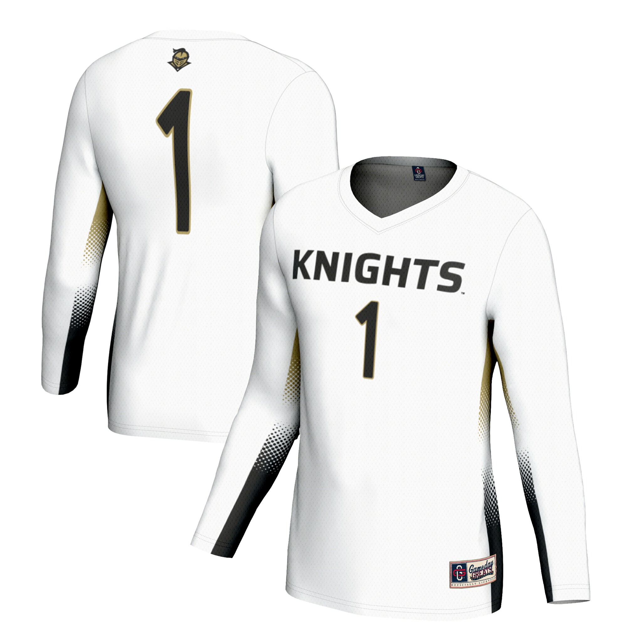 [DDG] UCF Knights GameDay Greats Youth Lightweight Women's Volleyball Jersey - White
