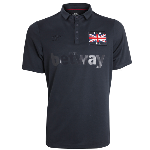 Lightweight West Ham United Black Away 201617 Commemorative Jersey