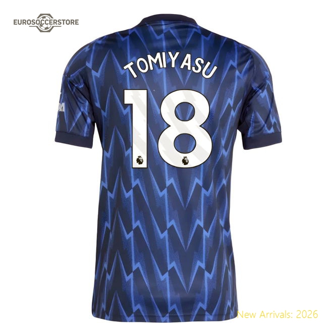 2025-2026 Arsenal Womens Sophisticated Jersey Tomiyasu Climacool