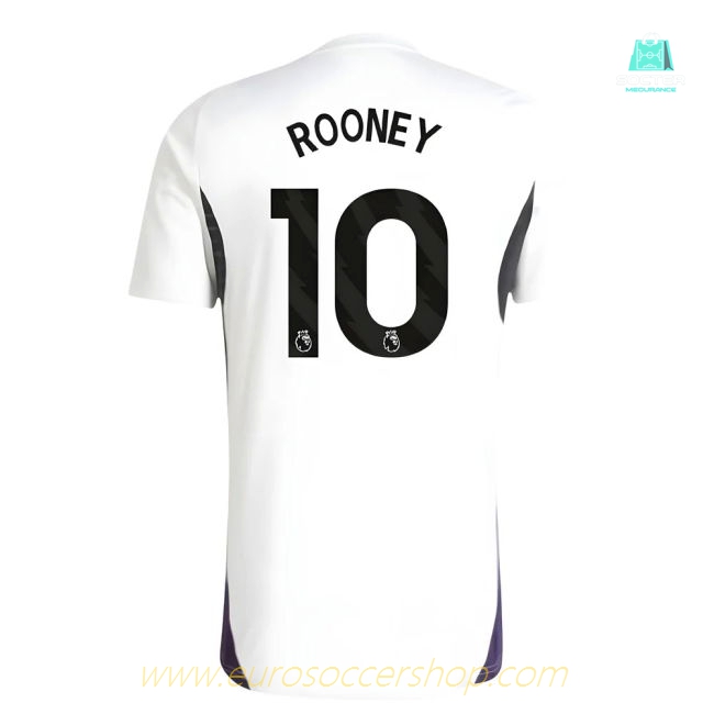 2025-2026 Man Utd Training Jersey (White) (Rooney 10)