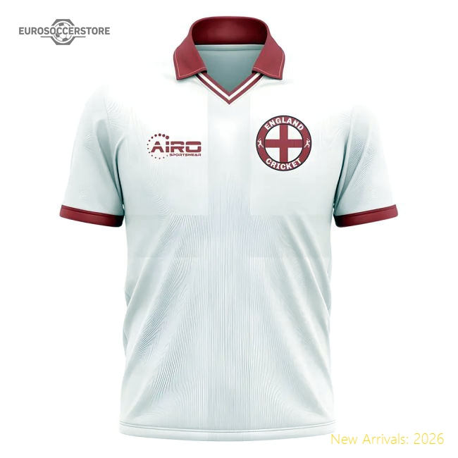 England 2025 Home Jersey Shirt Football Fan Apparel Game Day Match Day Essential