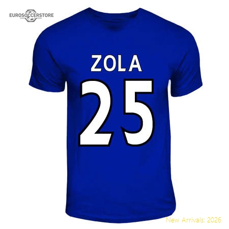 Premium Gianfranco Zola Chelsea Hero T-shirt (royal Blue) - Premium