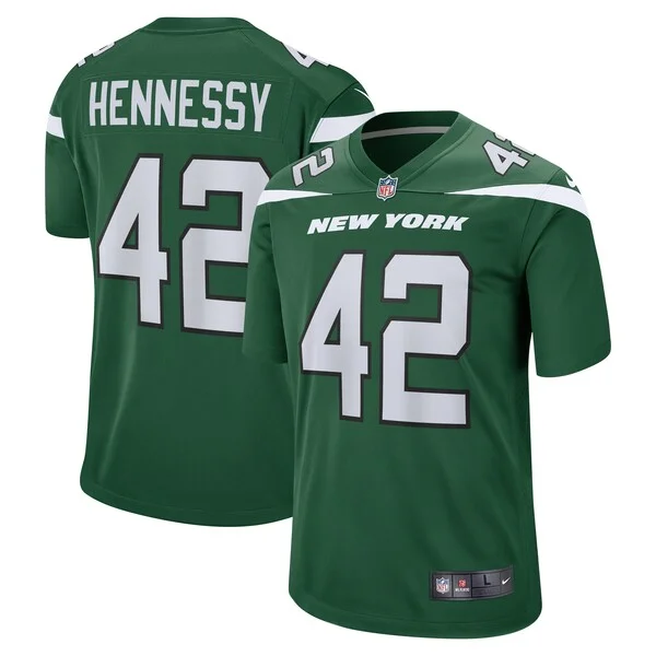 None Thomas Hennessy Game Jersey - Green | NFL Player Jersey