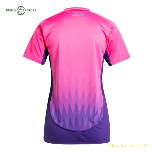 2024-2025 Germany Away Fan Version Ladies Shirt For Match Day